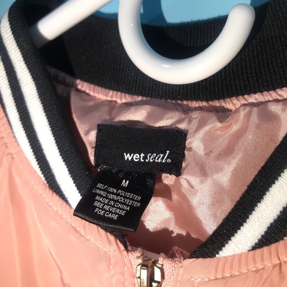 Wet Seal Bomber Jacket - Picture 3 of 4